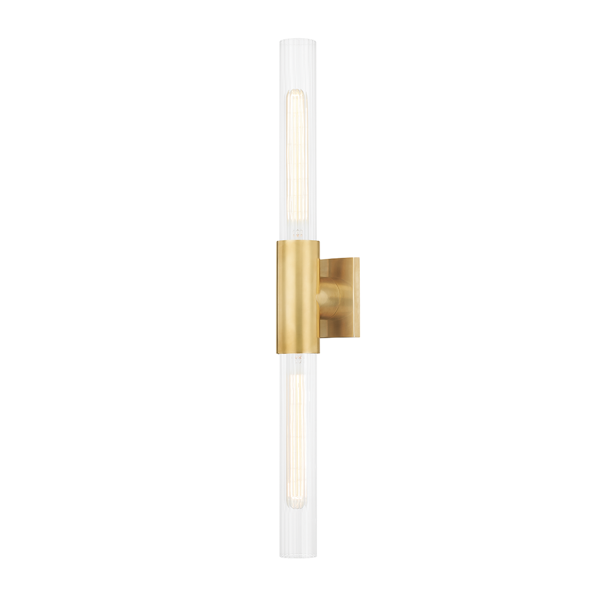 Hudson Valley Asher Wall Sconce Aged Brass