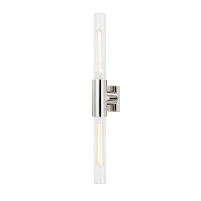 Hudson Valley Asher Wall Sconce Polished Nickel