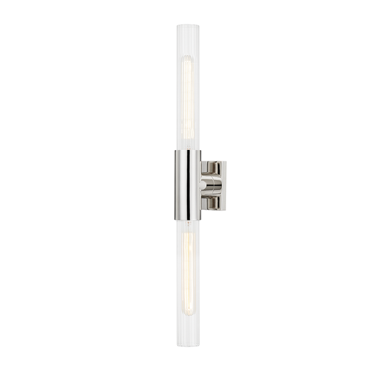 Hudson Valley Asher Wall Sconce Polished Nickel