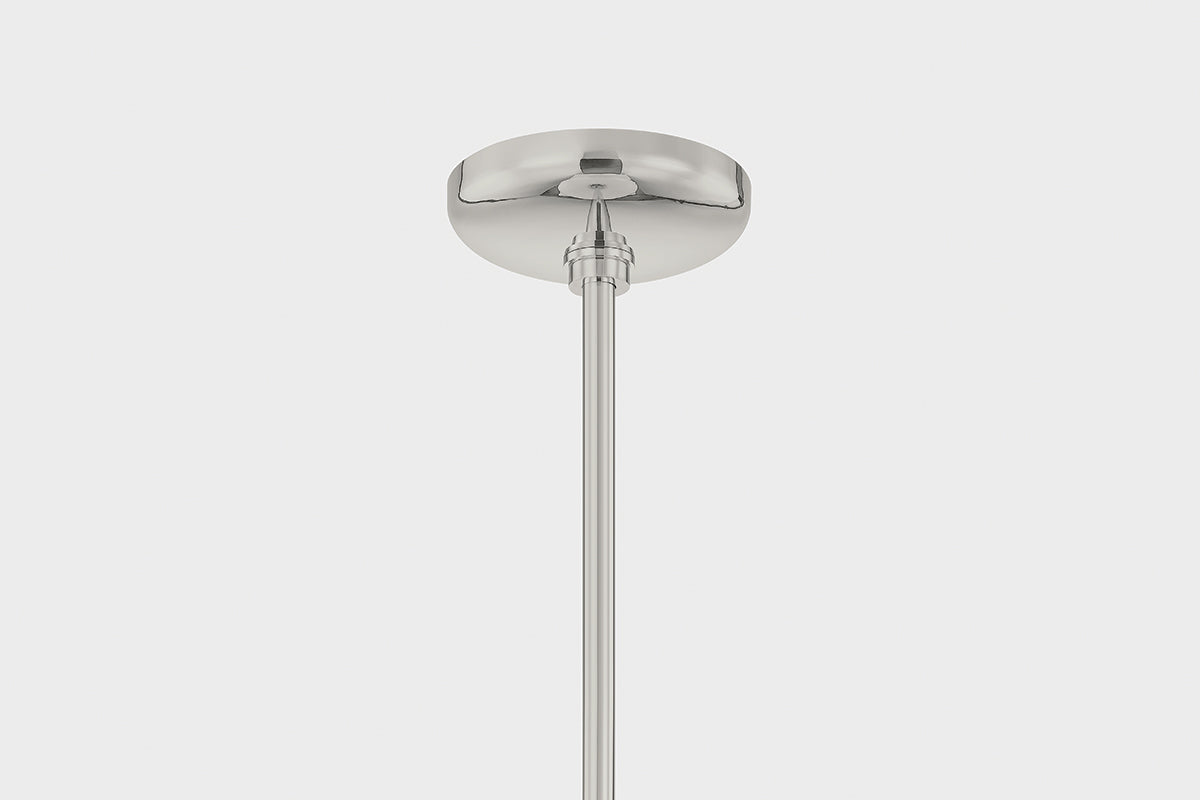 Hudson Valley Auburndale Pendant Polished Nickel detail view 3