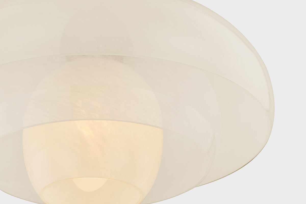 Hudson Valley Auburndale Pendant Polished Nickel detail view 5
