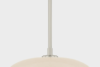 Hudson Valley Auburndale Pendant Polished Nickel detail view 6