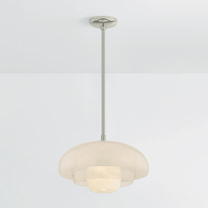 Hudson Valley Auburndale Pendant Polished Nickel detail view 2