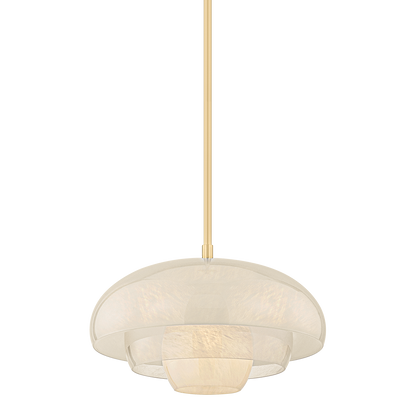Hudson Valley Auburndale Pendant Aged Brass