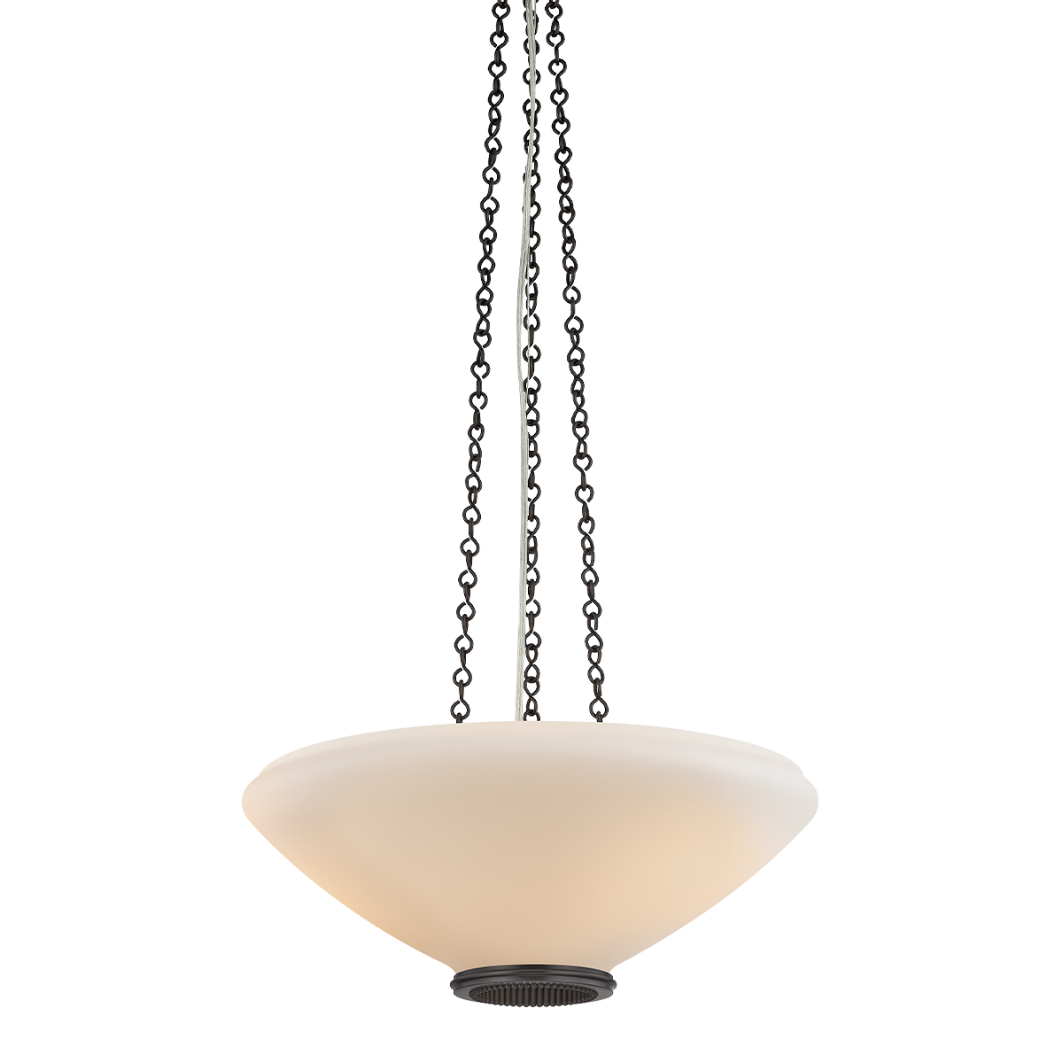 Hudson Valley Awosting 17" 3-Light Pendant Distressed Bronze