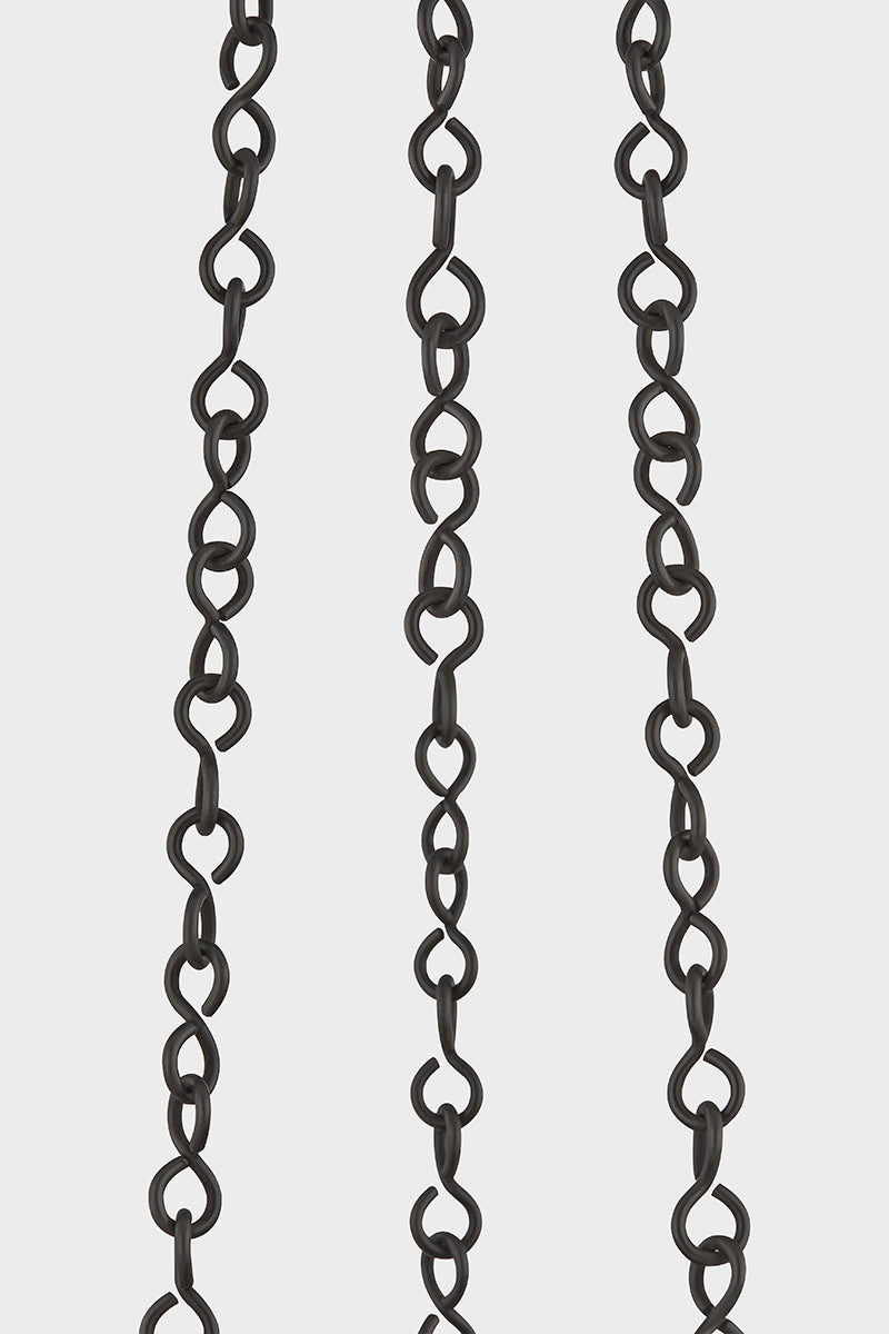 Hudson Valley Awosting 22" 3-Light Pendant in Distressed Bronze, room setting 4