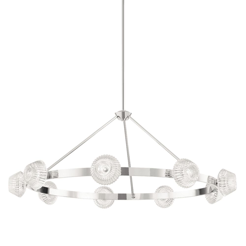 Hudson Valley Barclay Chandelier Nickel