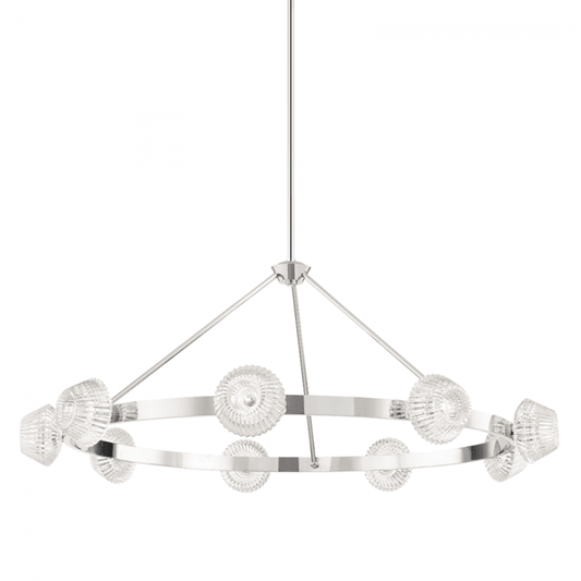 Hudson Valley Barclay Chandelier Nickel