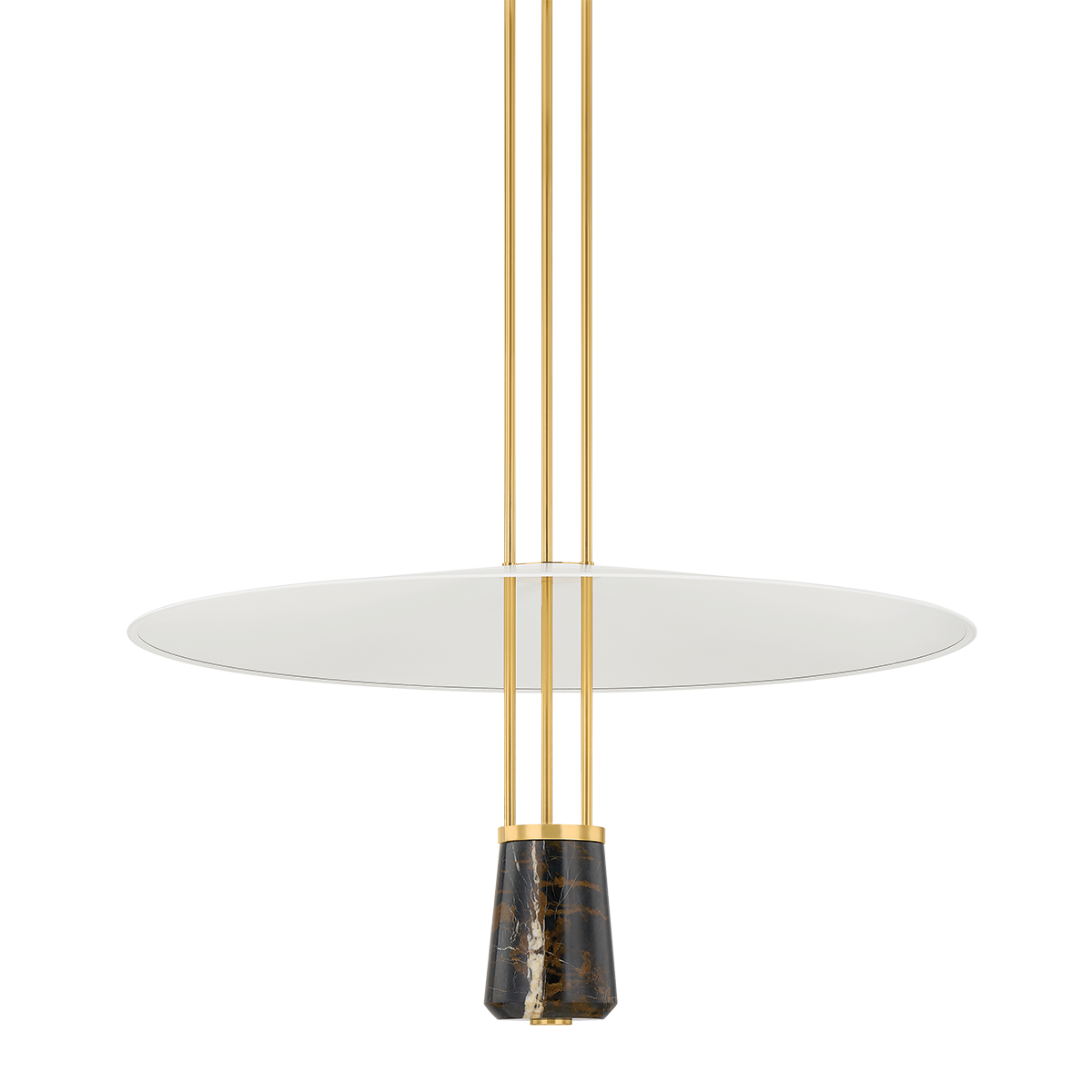 Hudson Valley Barnegat Pendant Aged Brass