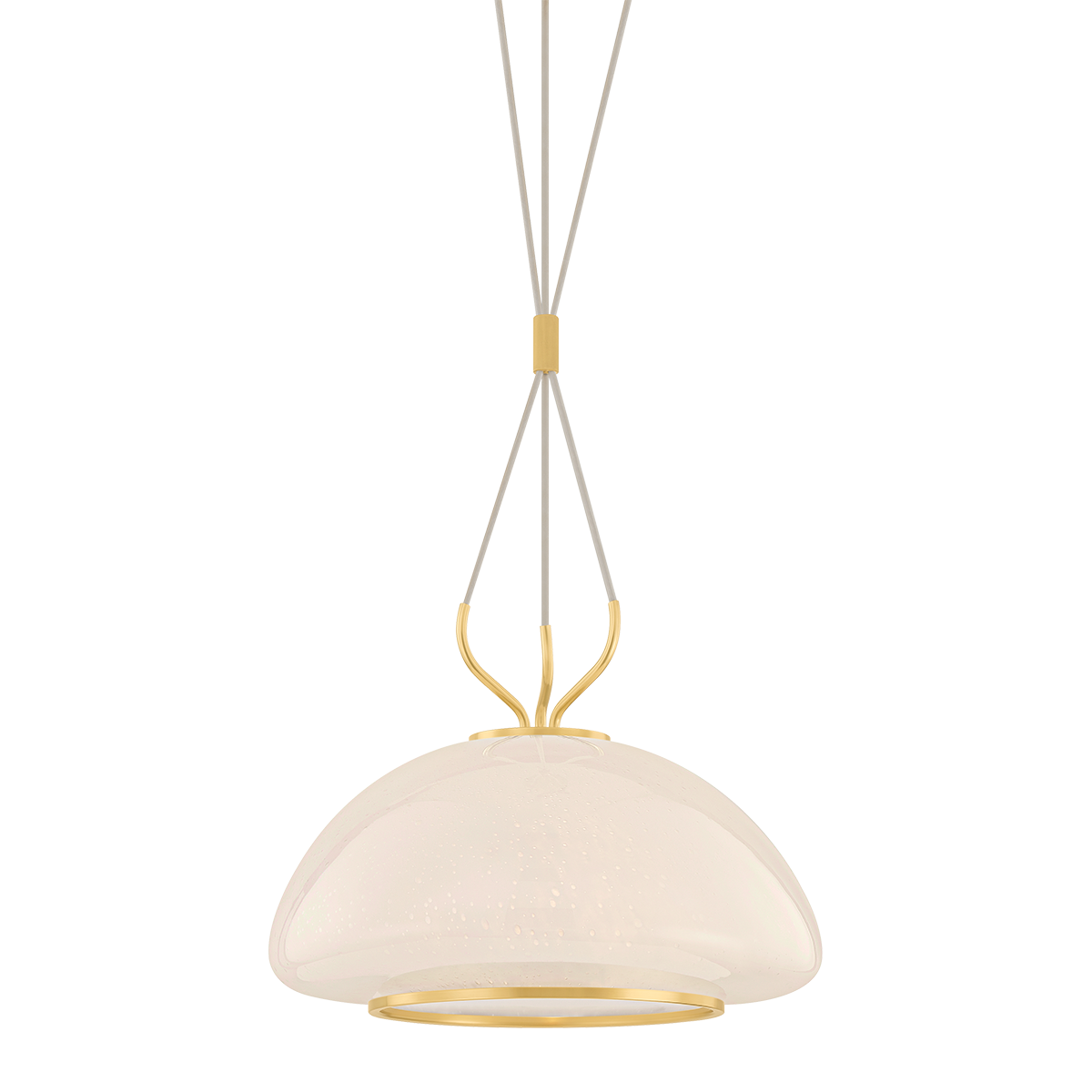 Hudson Valley Baudette 18" Pendant Aged Brass