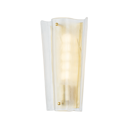 Hudson Valley Baxford Wall Sconce Aged Brass