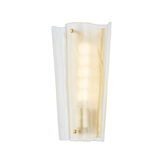 Hudson Valley Baxford Wall Sconce Aged Brass