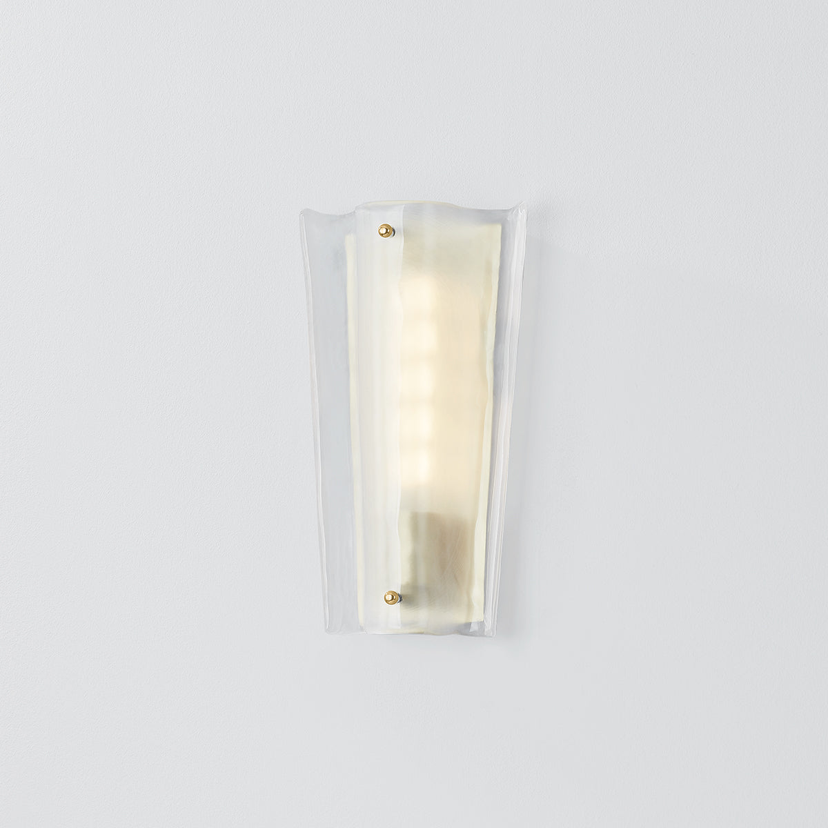 Hudson Valley Baxford Wall Sconce in Aged Brass, alternate view 2