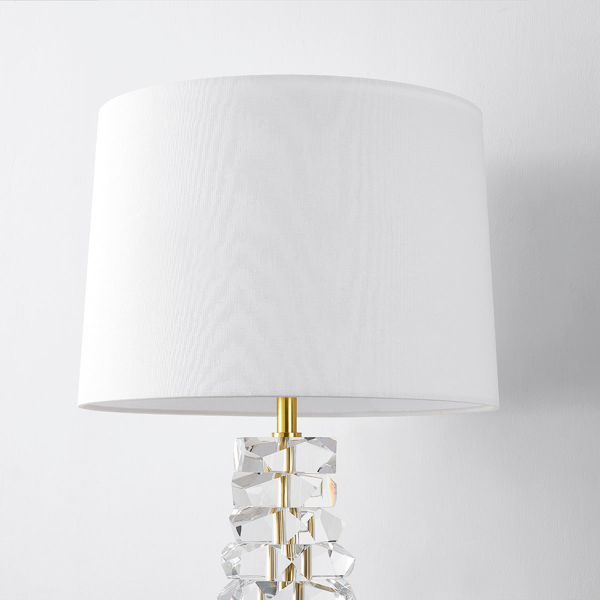 Hudson Valley Bellarie Table Lamp Aged Brass detail view 1