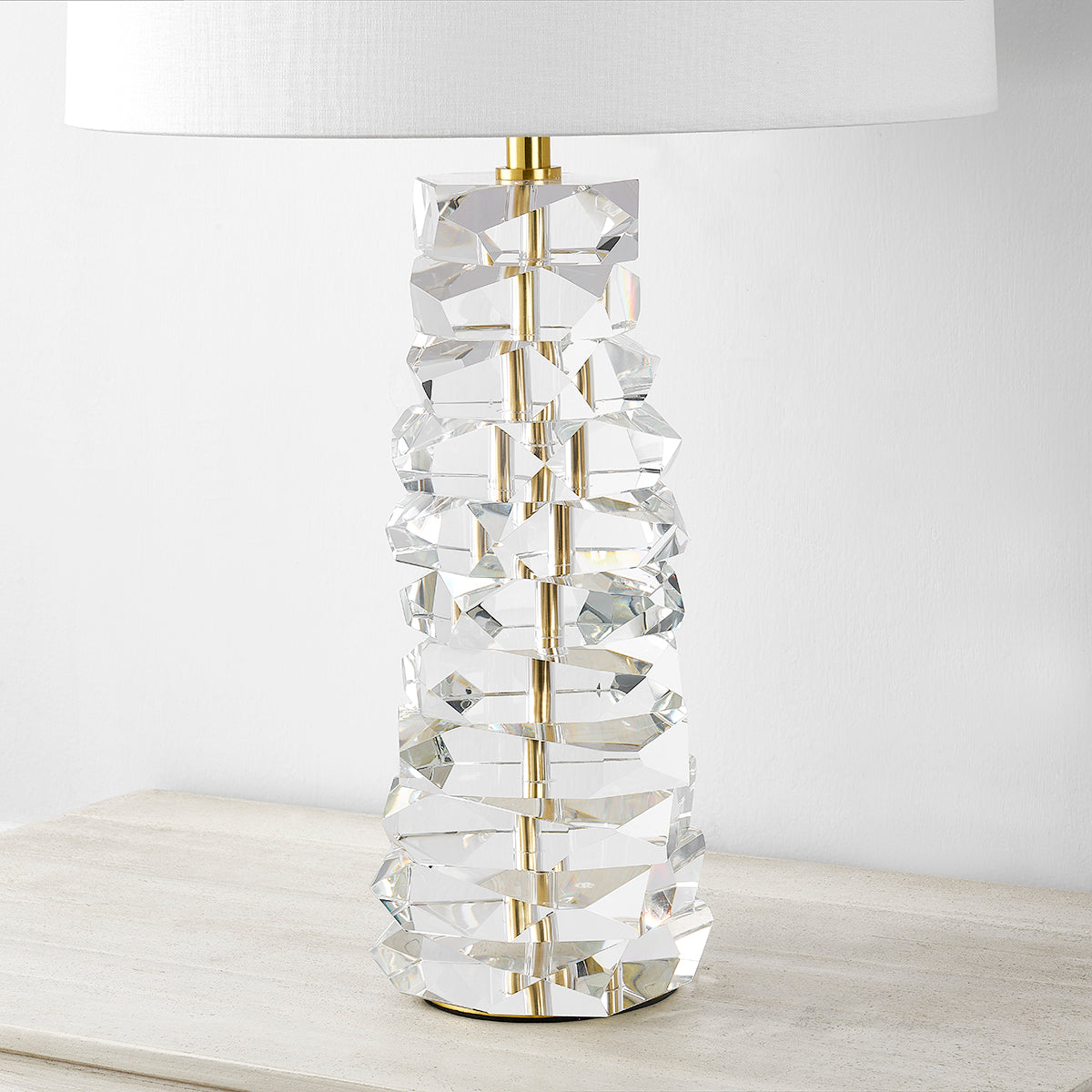 Hudson Valley Bellarie Table Lamp Aged Brass detail view 2