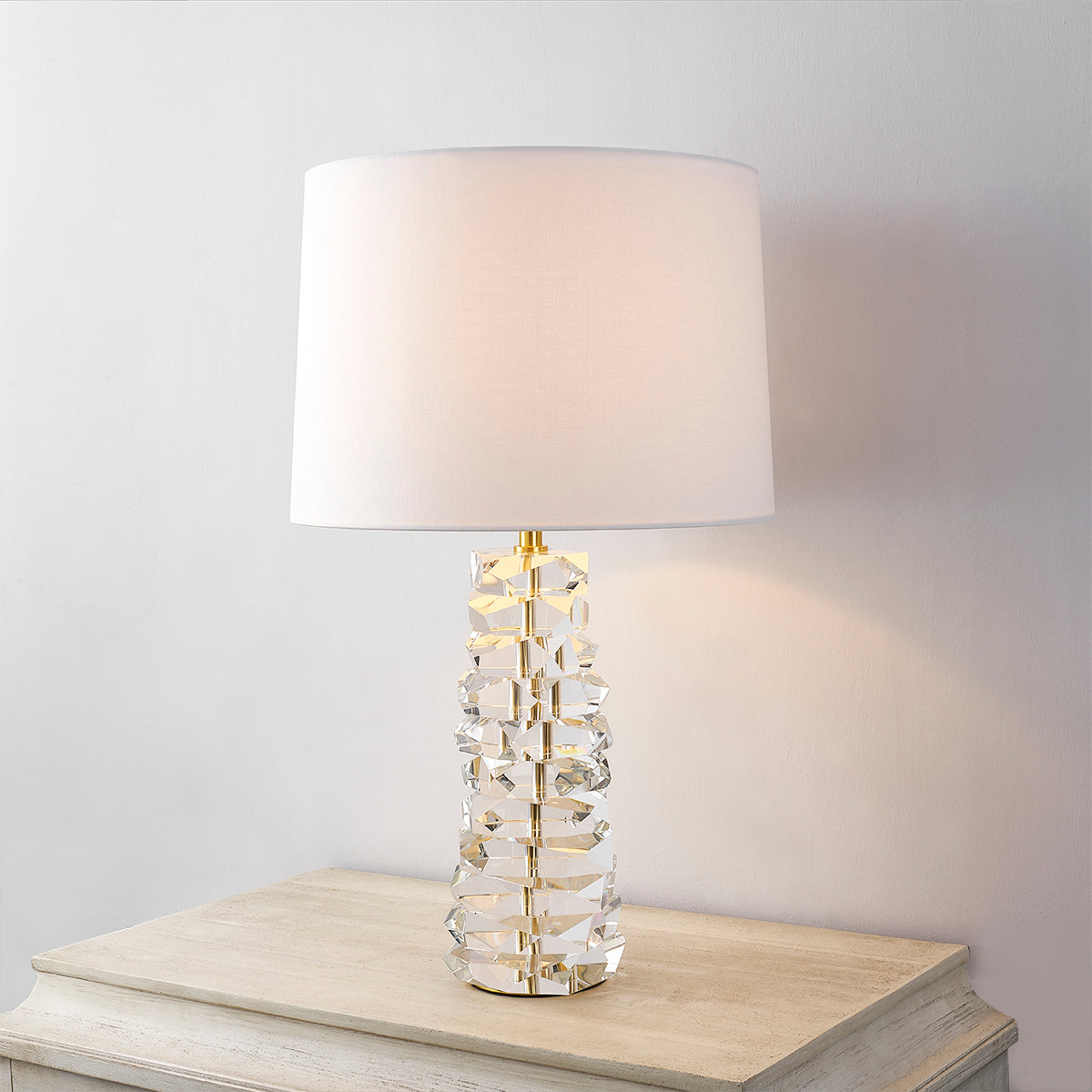 Hudson Valley Bellarie Table Lamp Aged Brass detail view 4