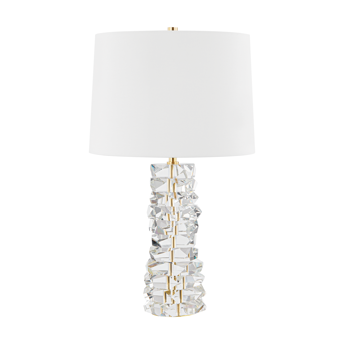 Hudson Valley Bellarie Table Lamp Aged Brass