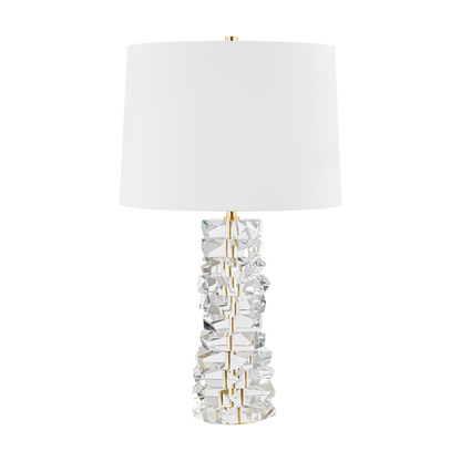 Hudson Valley Bellarie Table Lamp Aged Brass