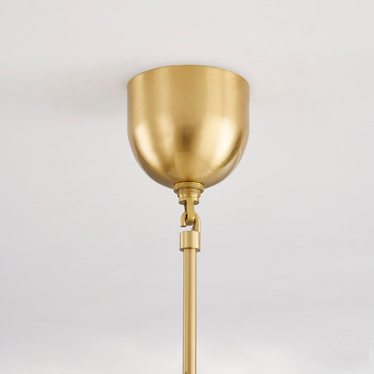 Hudson Valley Belleville 10" Pendant in Aged Brass, alternate view 2