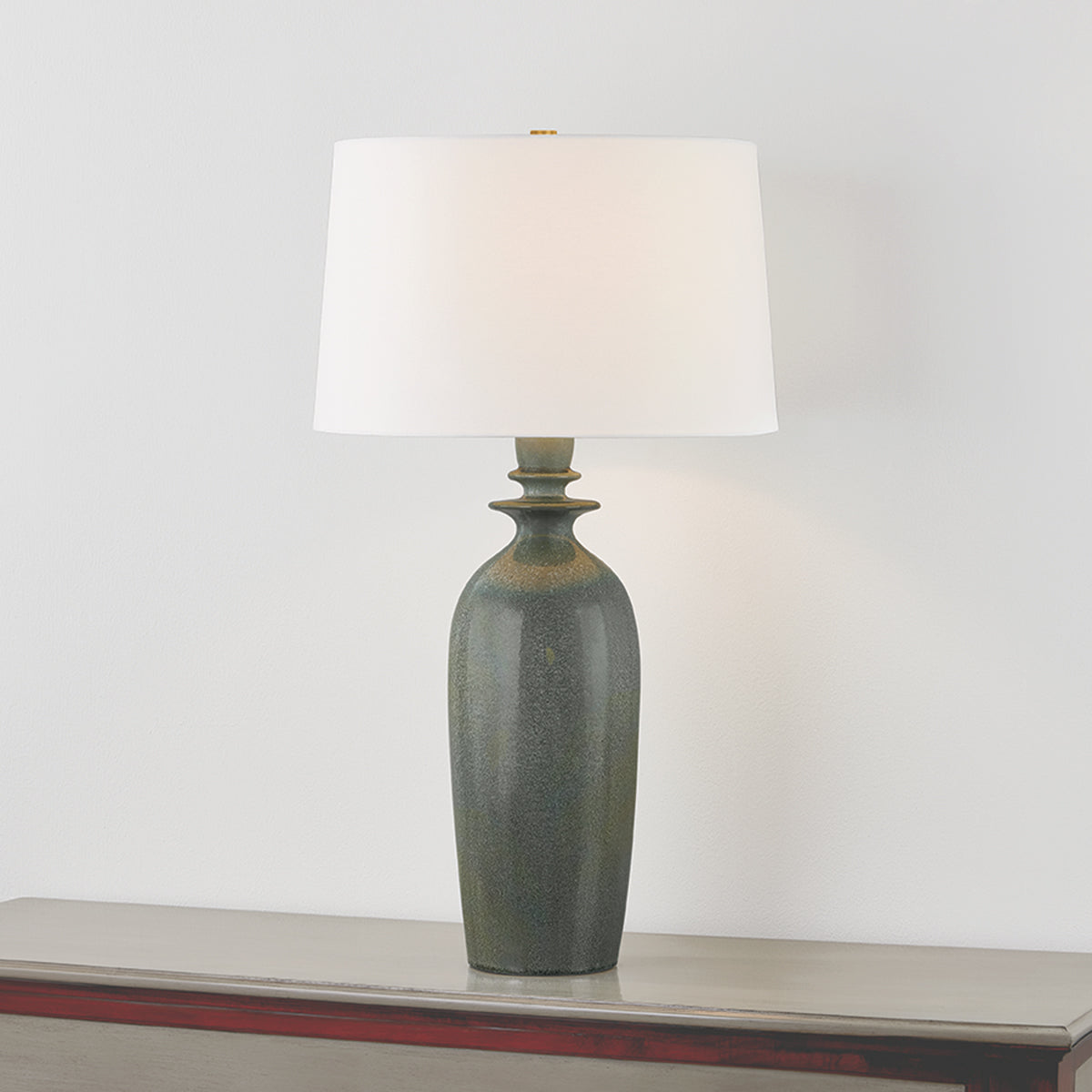 Hudson Valley Bellmawr Table Lamp in Aged Brass, alternate view 2
