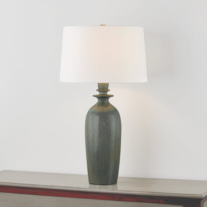 Hudson Valley Bellmawr Table Lamp in Aged Brass, alternate view 2