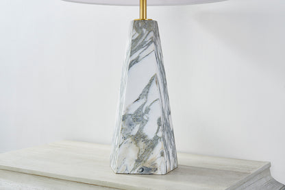 Hudson Valley Benicia Table Lamp Aged Brass detail view 1