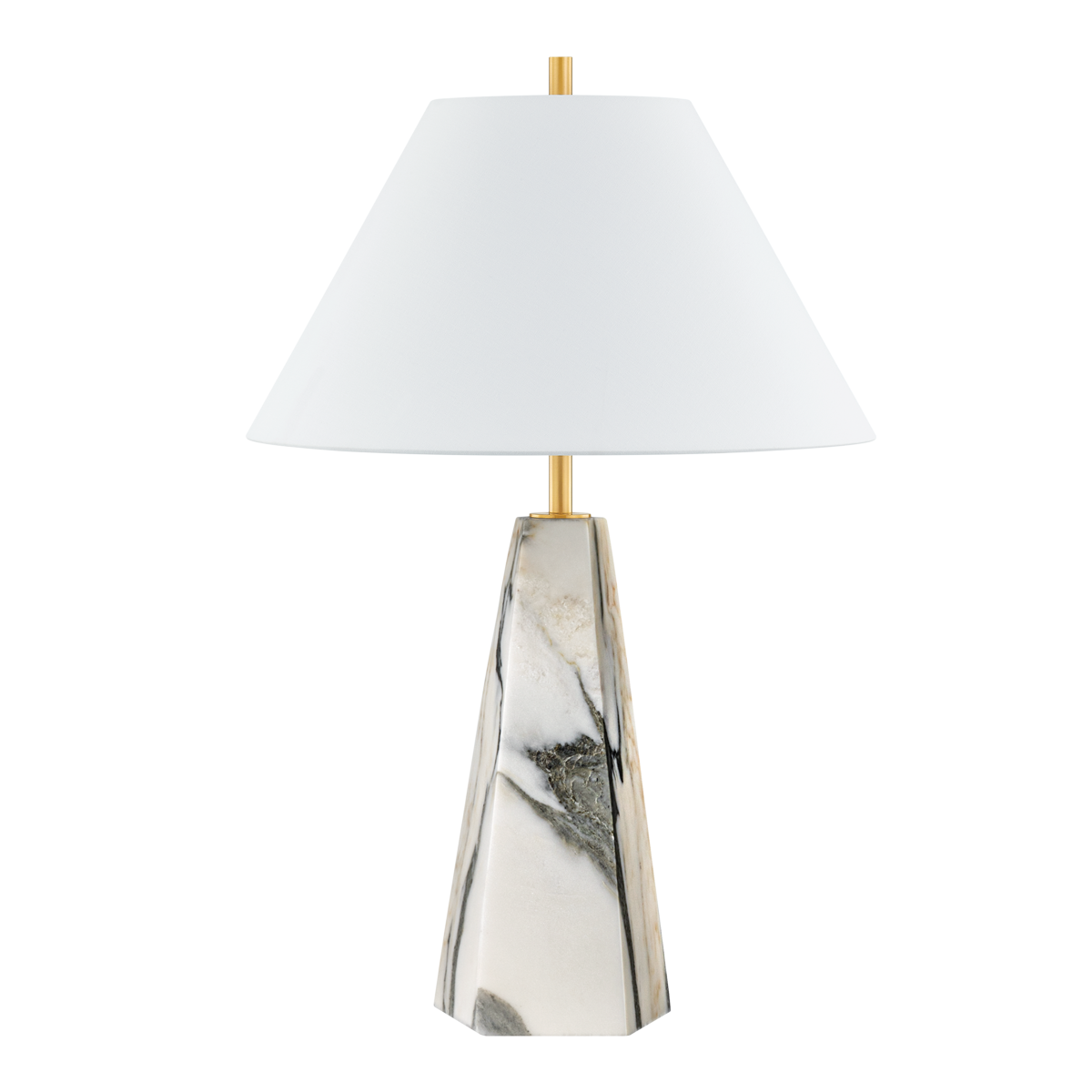 Hudson Valley Benicia Table Lamp Aged Brass