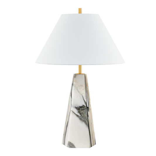 Hudson Valley Benicia Table Lamp Aged Brass