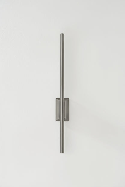 Hudson Valley Bernard Wall Sconce in Vintage Pewter, room setting 1