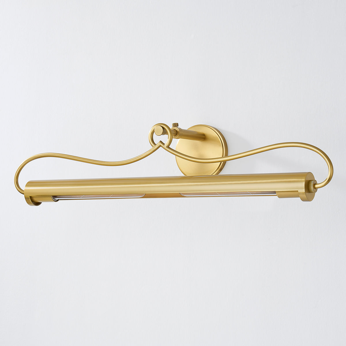 Hudson Valley Berun 28.25" 2-Light Picture Light in Aged Brass, alternate view 2