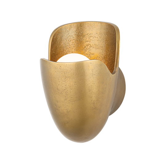 Hudson Valley Bideford Wall Sconce Aged Brass