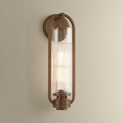 Hudson Valley Binnewater Wall Sconce in Historic Bronze, alternate view 2