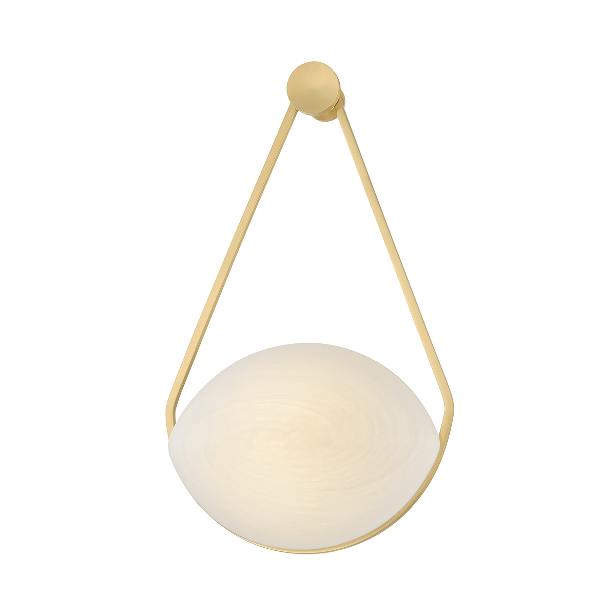 Hudson Valley Blaina Wall Sconce Aged Brass