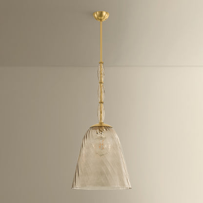 Hudson Valley Bleecker 16" Pendant in Aged Brass, alternate view 2