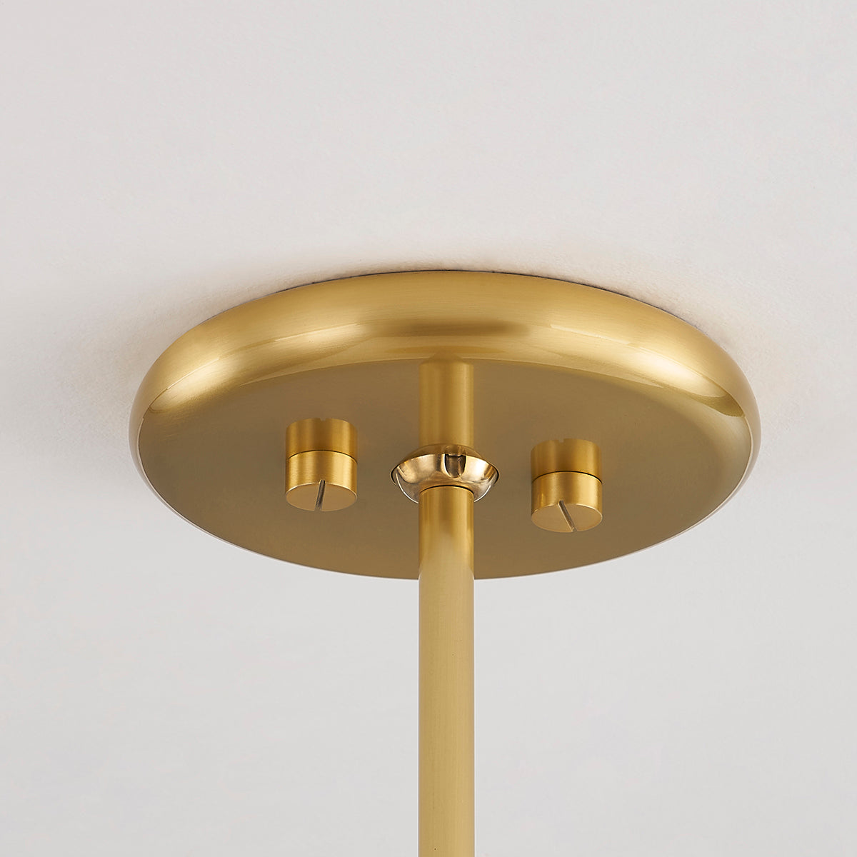 Hudson Valley Blyford 20.75" Pendant Aged Brass detail view 2