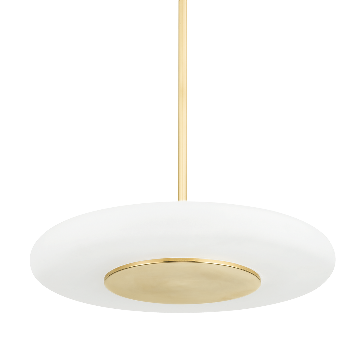 Hudson Valley Blyford 20.75" Pendant Aged Brass