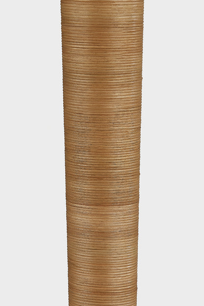 Hudson Valley Bohicket Floor Lamp in Aged Brass, room setting 2