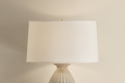 Hudson Valley Box Elder Table Lamp Aged Brass detail view 1