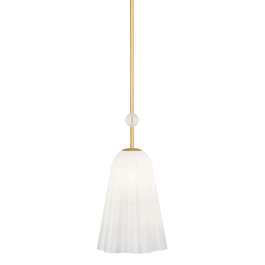 Hudson Valley Cambria Heights Pendant Aged Brass