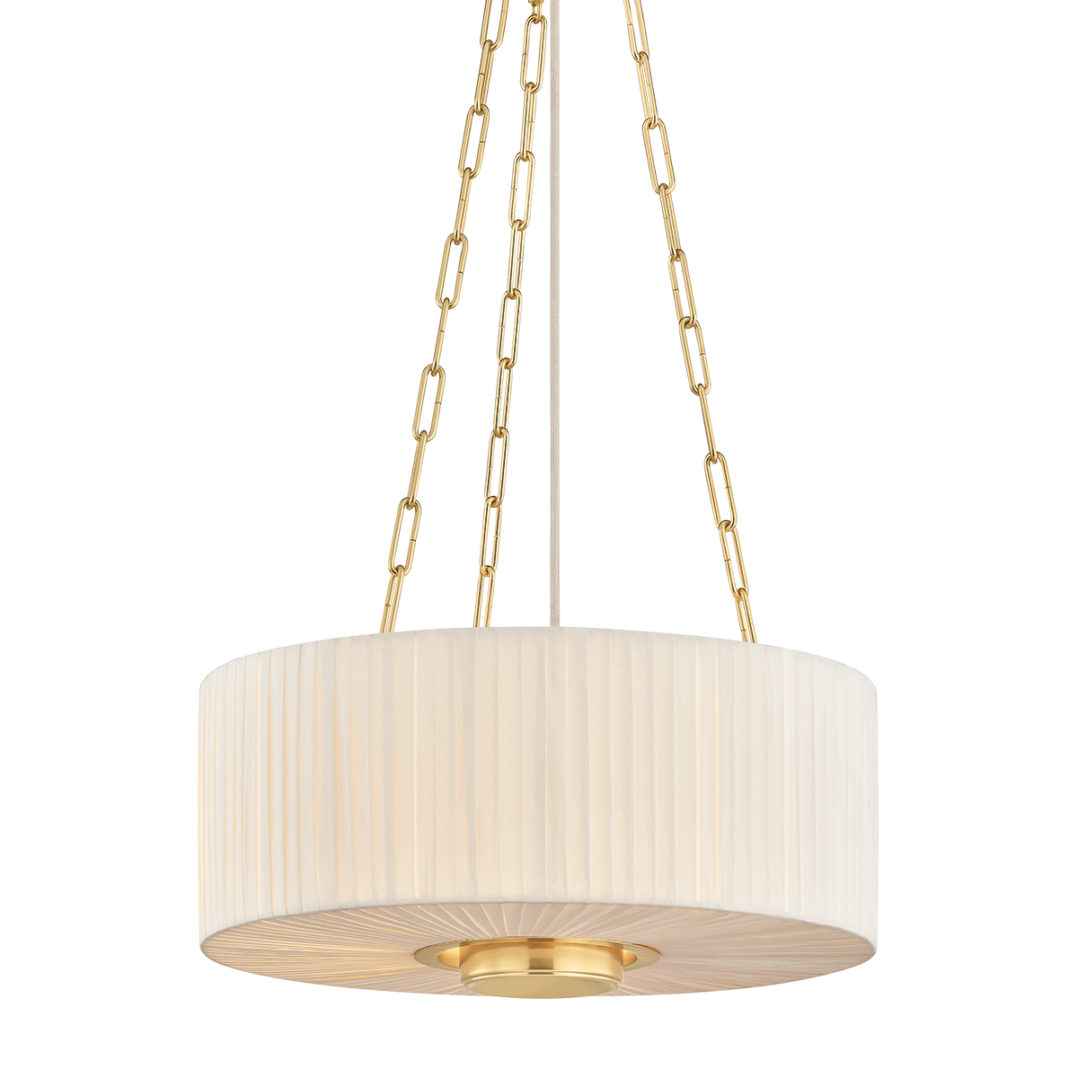 Hudson Valley Camby 3-Light Pendant Aged Brass