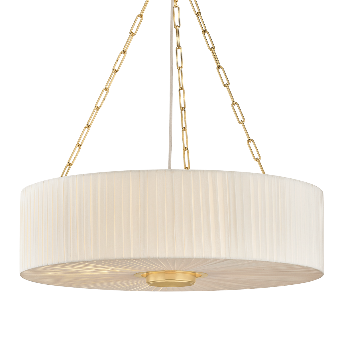 Hudson Valley Camby 4-Light Chandelier Aged Brass