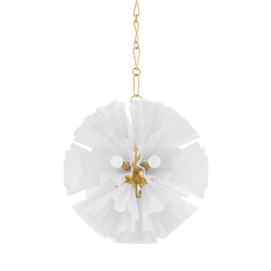 Hudson Valley Capri Chandelier Aged Brass