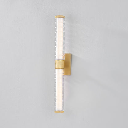 Hudson Valley Castor 2-Light Bath & Vanity Light in Aged Brass, alternate view 2