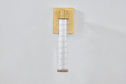 Hudson Valley Castor Bath & Vanity Light in Aged Brass, room setting 1
