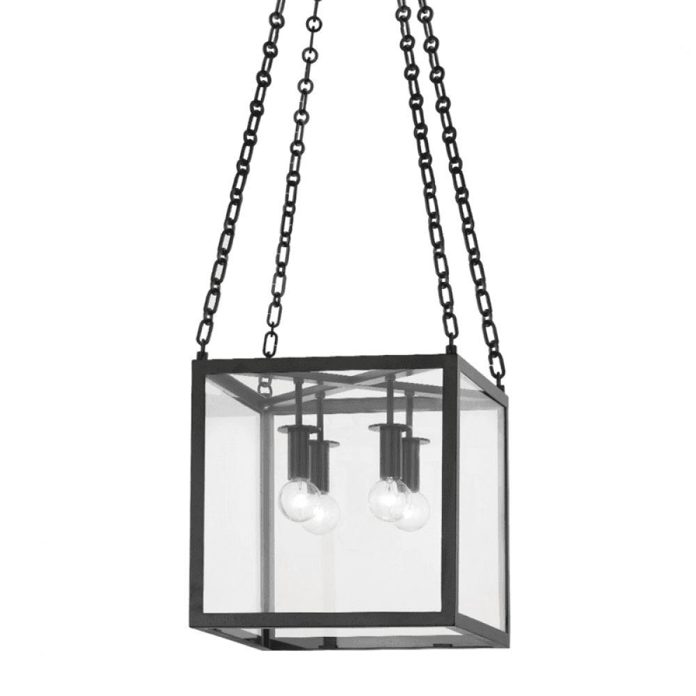 Hudson Valley Catskill Pendant Black