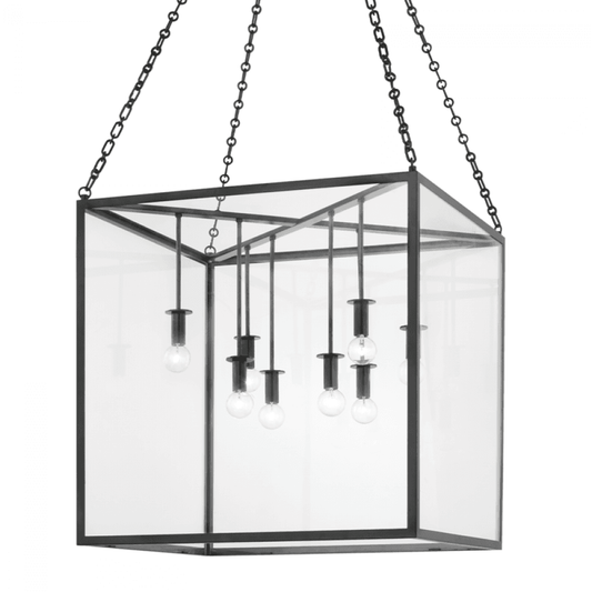 Hudson Valley Catskill Pendant Black