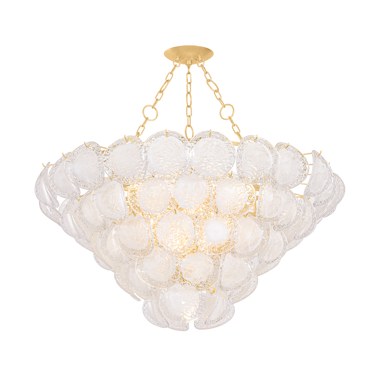 Hudson Valley Cedar Hill 17-Light Chandelier Vintage Gold Leaf