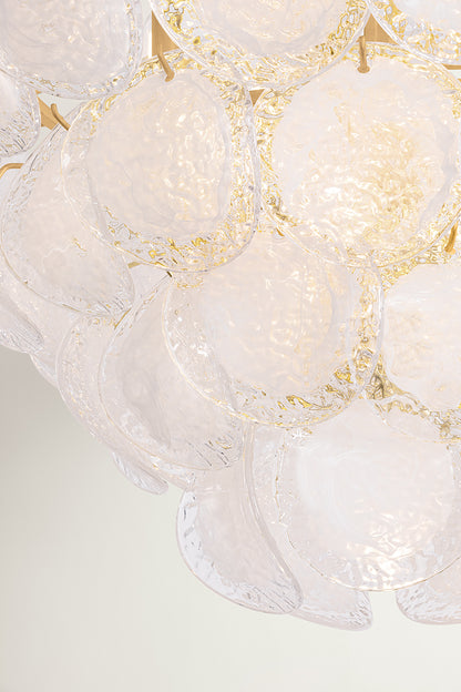 Hudson Valley Cedar Hill 17-Light Chandelier in Vintage Gold Leaf, room setting 2