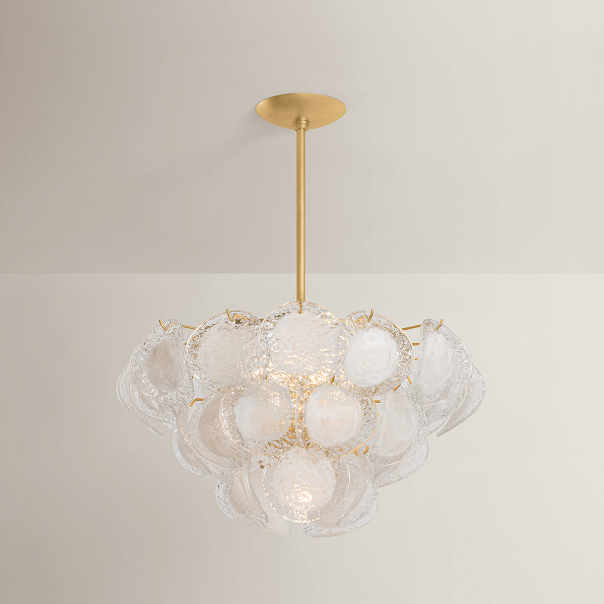 Hudson Valley Cedar Hill 5-Light Chandelier in Vintage Gold Leaf, alternate view 1