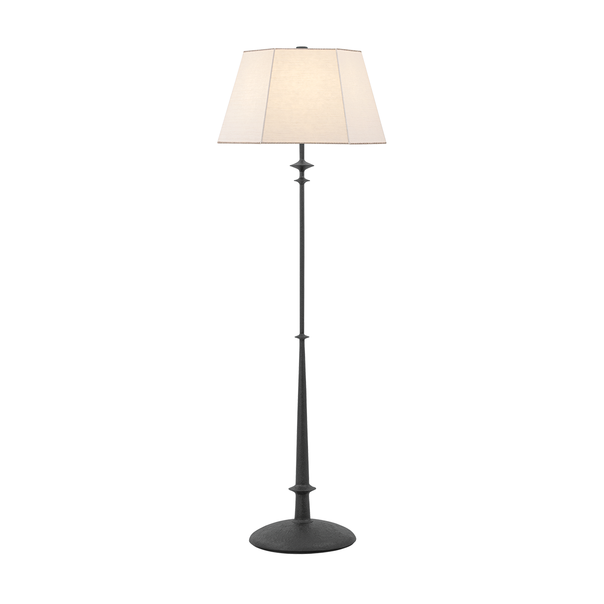 Hudson Valley Celmins Floor Lamp Black Iron
